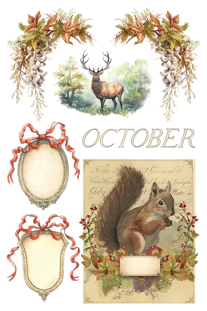 Transfer Santa`s Hollow - 20x30cm - Imagem 4