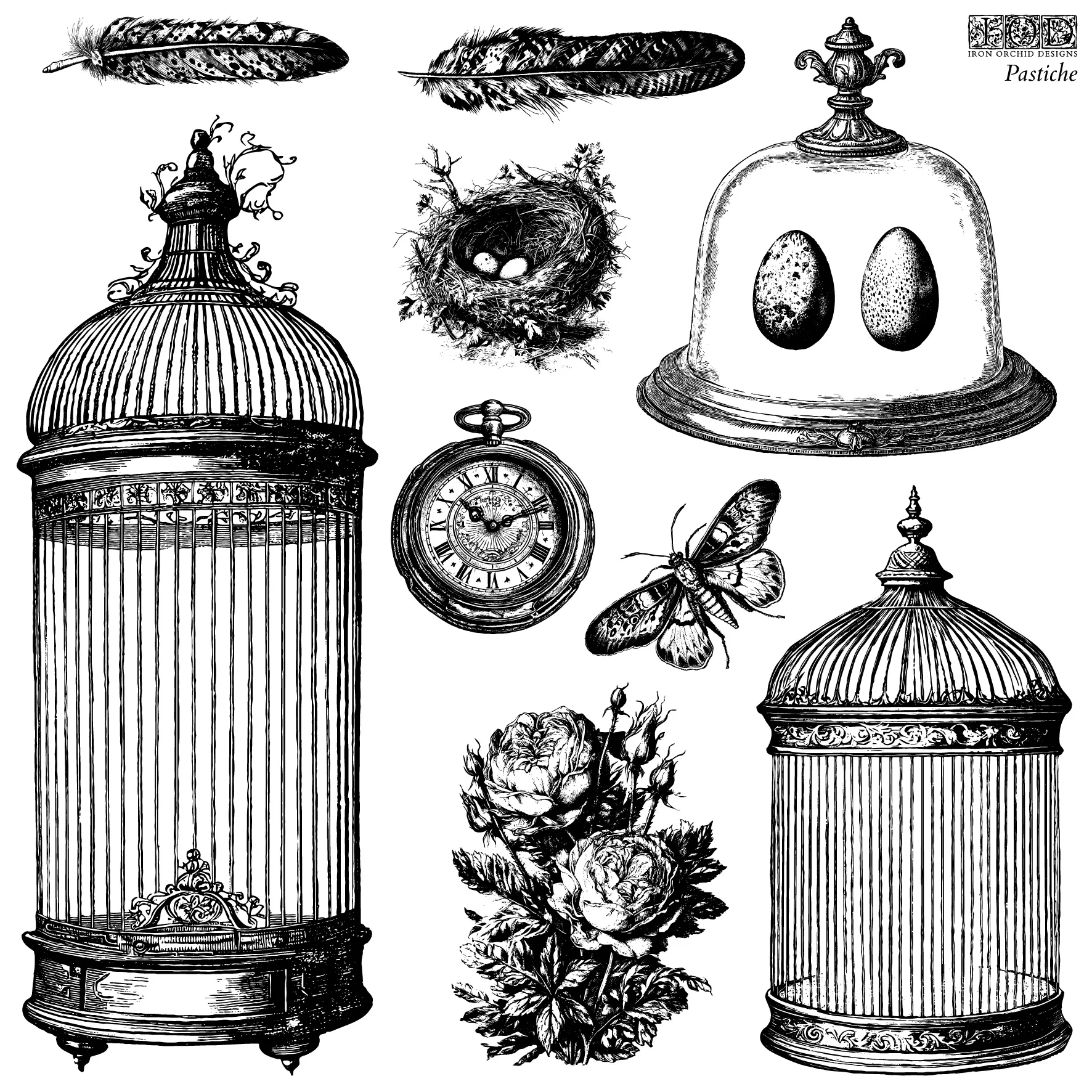 Carimbo Pastiche - 30x30cm - Imagem 4