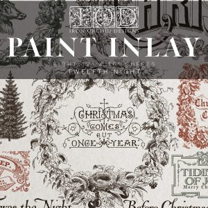 Paint Inlay Twelfth Night - 30x40cm